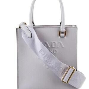 Women PRADA 2022 Small Saffiano Lux Stamp Bag - authentic -‎ EXELLENT CONDITION